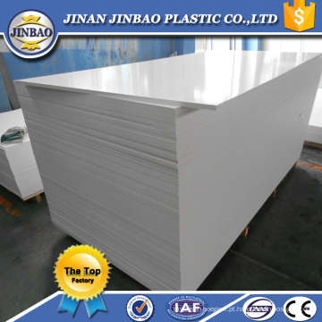 JINBAO 4x8 folhas de espuma PVC PLACA / sintra painel de espuma / placa celuka